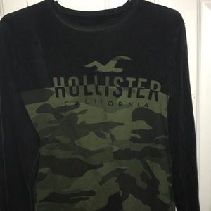 Camo hollister shirt